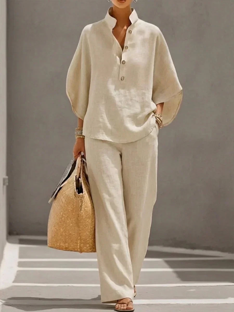 Maria | Completo Elegante in Lino